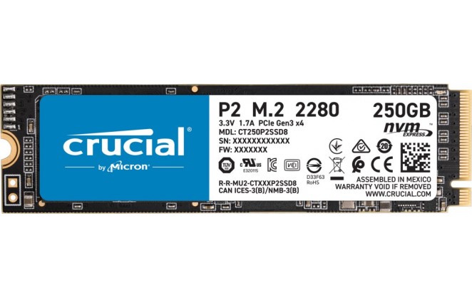 ssd m2 nvme 250 gb