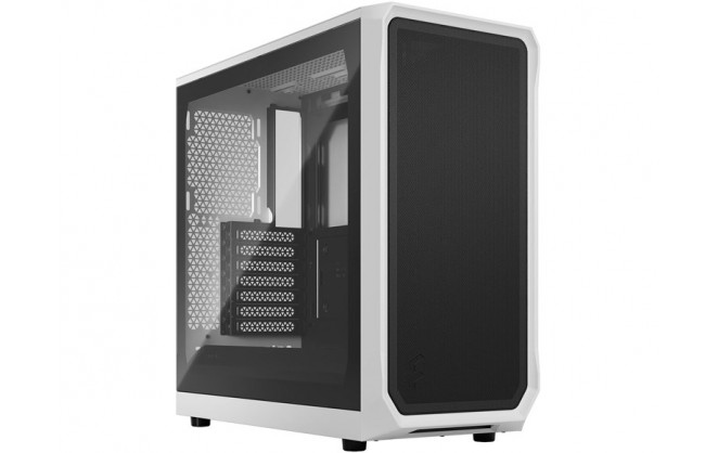 Fractal Design Focus 2 Mid Tower Gaming Case - White USB 3.0