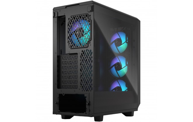 Fractal Design Meshify 2 Compact RGB Mid Tower Gaming Case - Black USB 3.0