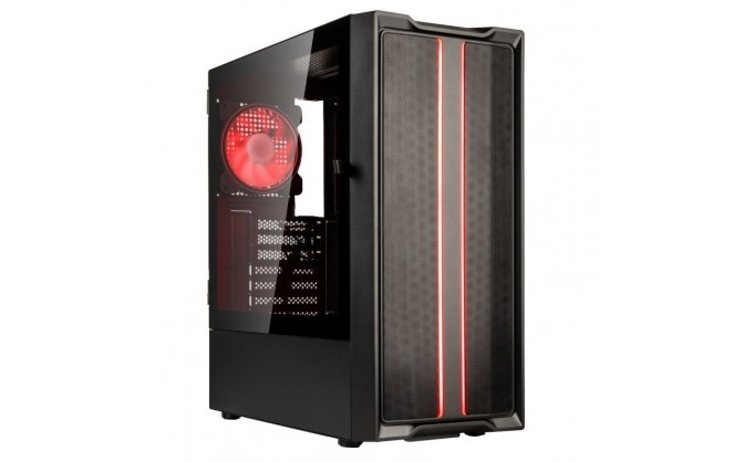 Kolink Inspire Series K12 Midi Tower Argb Gaming Case - Black Window