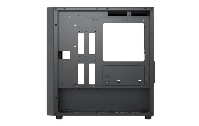 Vida Lucid Black ARGB mATX Tempered Glass Gaming Case