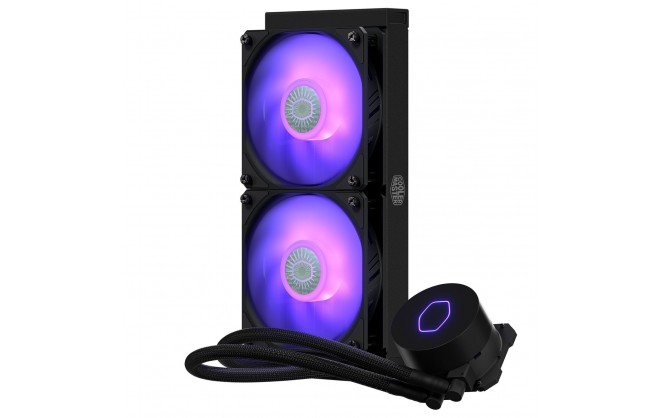 cooler master masterliquid ml240l rgb v2 liquid cpu cooler