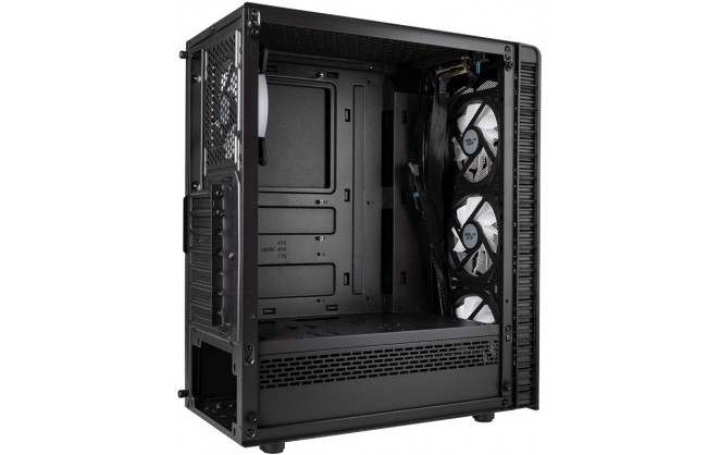 Kolink Observatory Lite Argb Midi Tower Gaming Case - Black