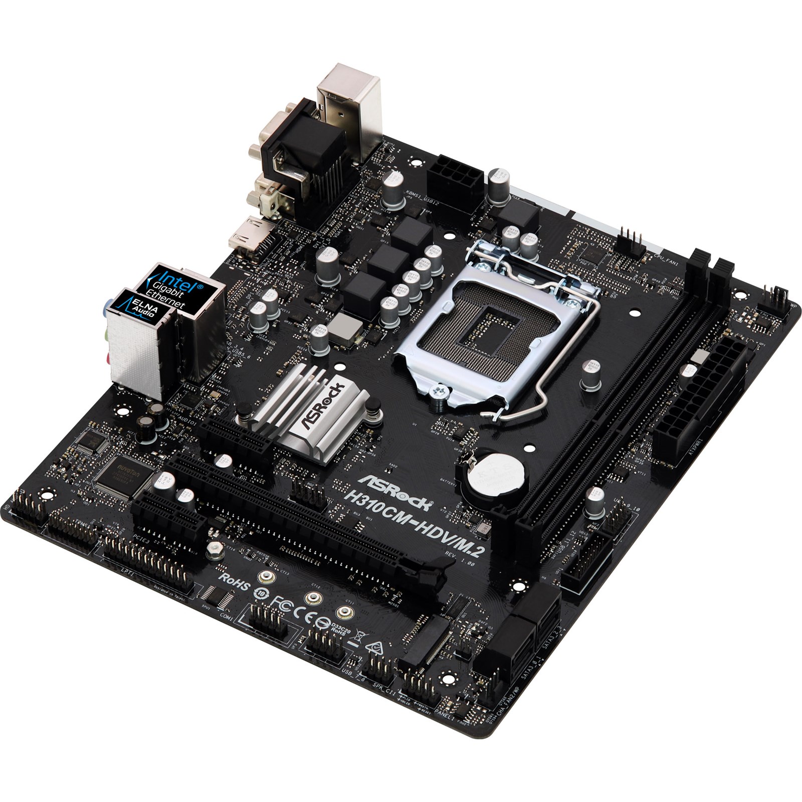 ASRock H310CM-HDV/M.2 Intel Motherboard