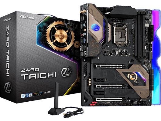 Asrock z490 taichi обзор