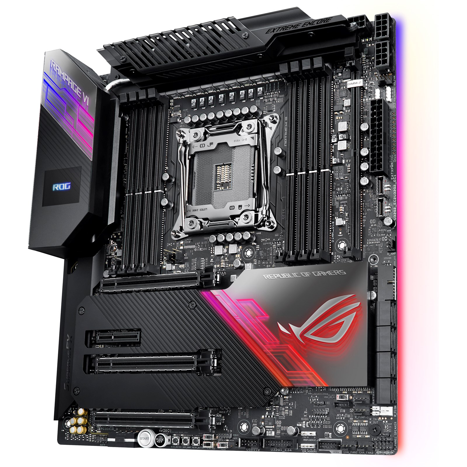 Asus rog rampage vi extreme encore обзор