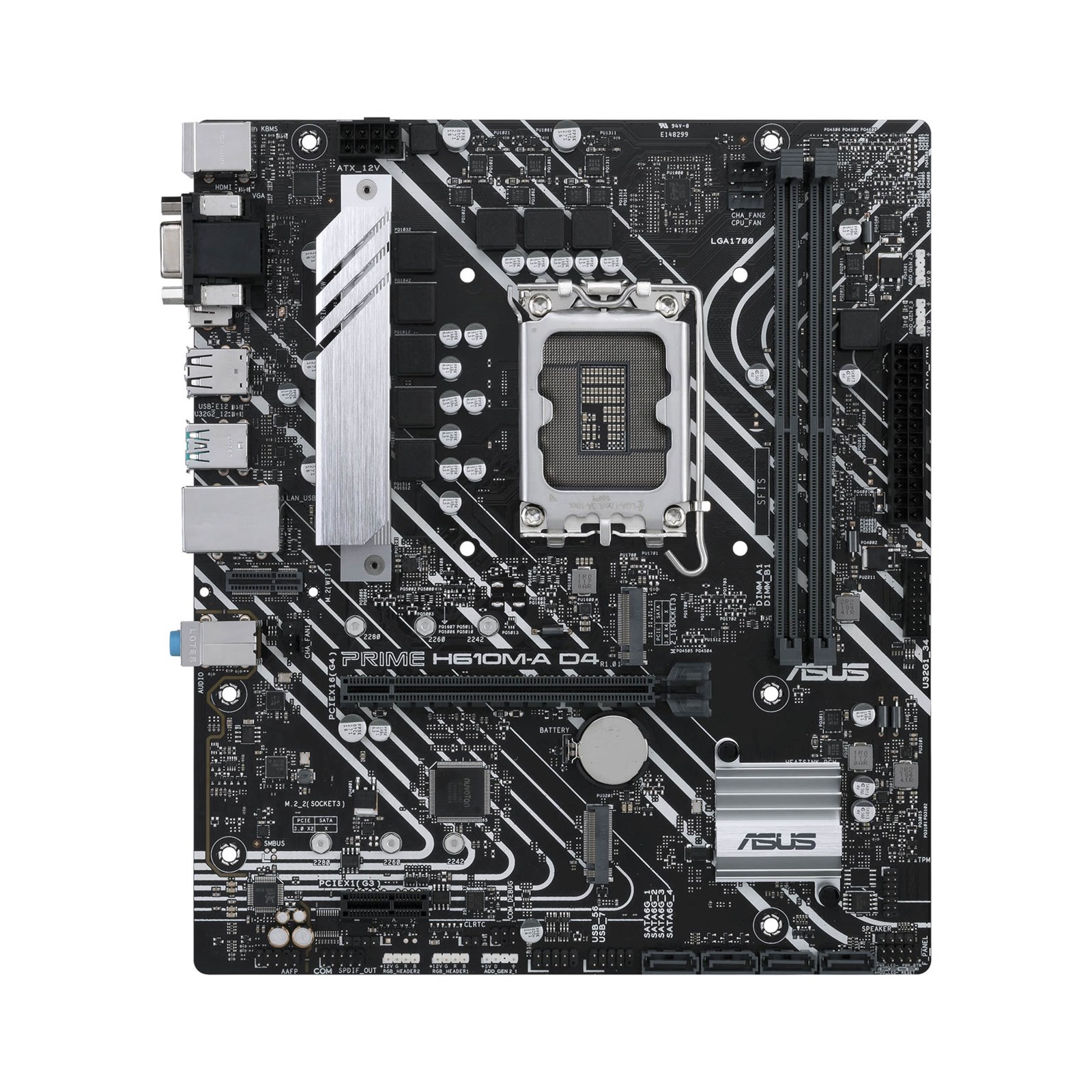 ASUS Prime H610M-A D4 Intel Motherboard