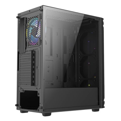 Vida Apollo Black ARGB ATX Tempered Glass Gaming Case