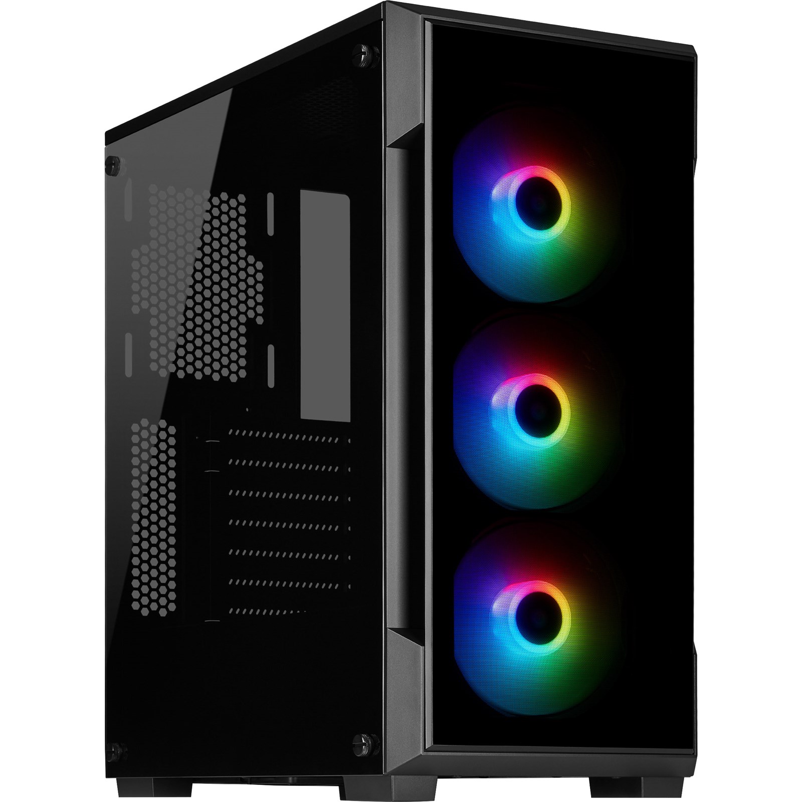 Corsair iCUE 220T RGB TG Gaming Case Black