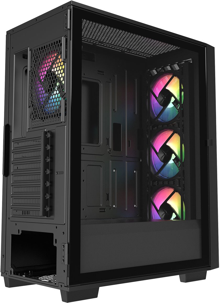 Cit Blade Mid Tower Gaming Case Black Usb