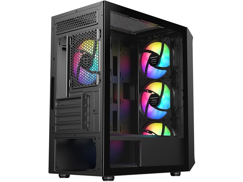 CiT Saturn Mid Tower Case - Black