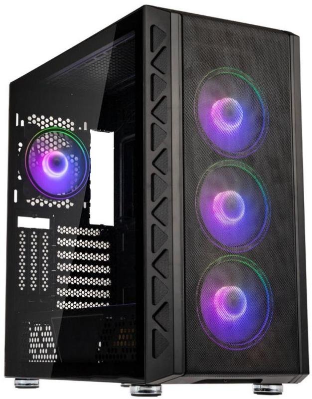 Kolink Citadel Mesh ATX ARGB Midi-Tower Gaming Case - Black