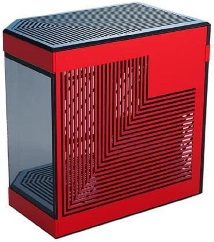 HYTE Y60 Dual Chamber Mid-Tower ATX Case - Red