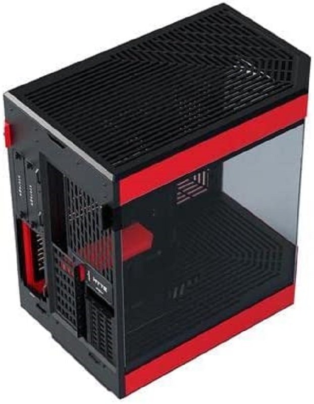 HYTE Y60 Dual Chamber Mid-Tower ATX Case - Red