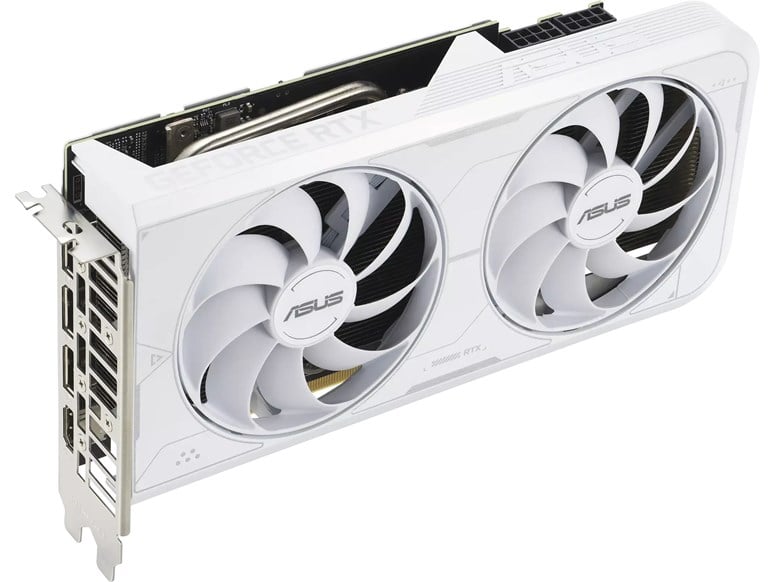 ASUS GeForce RTX 3060 Ti White GDDR6X Dual OC 8GB Graphics Card