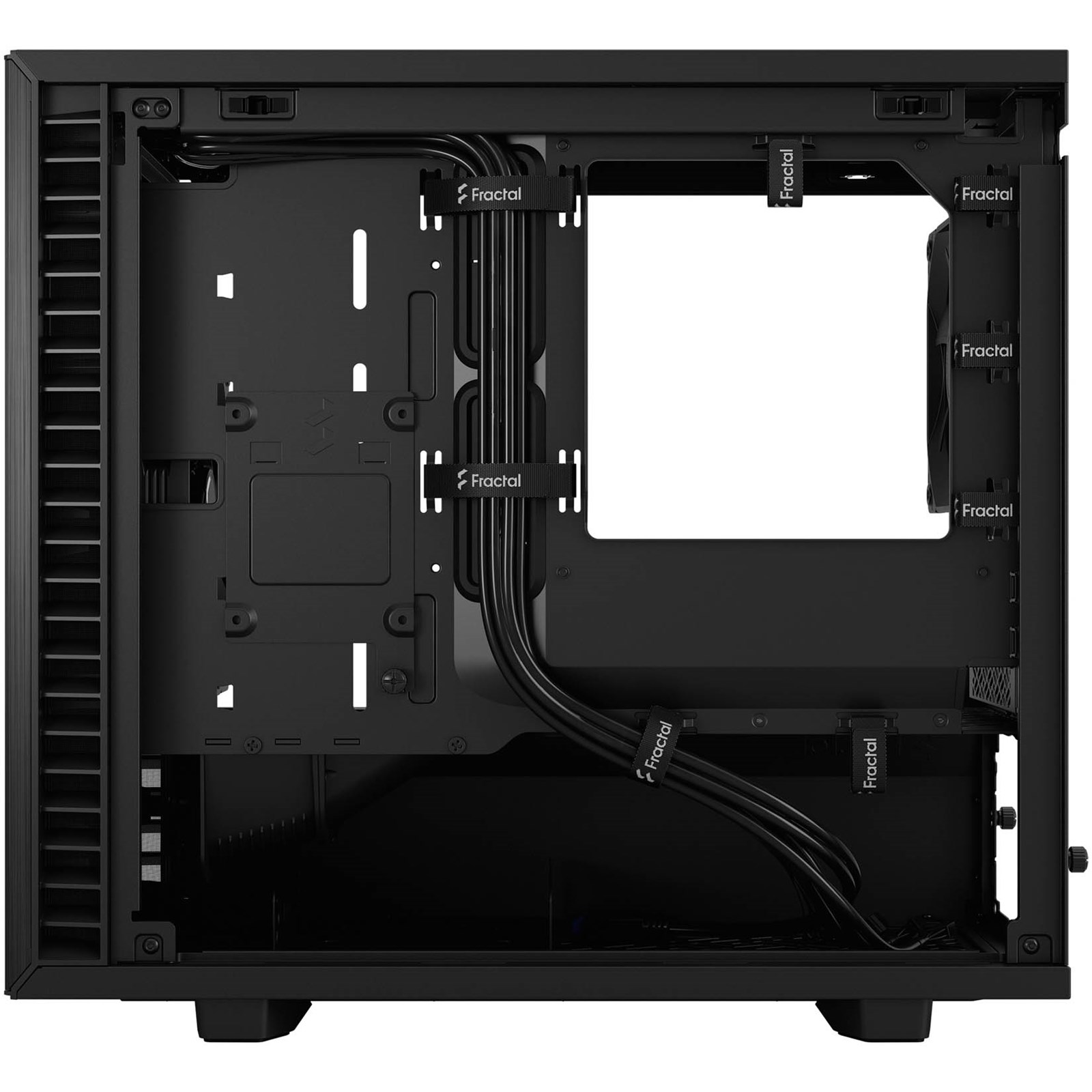 Fractal Design Define 7 Nano ITX Case - Black Tempered Ghlass