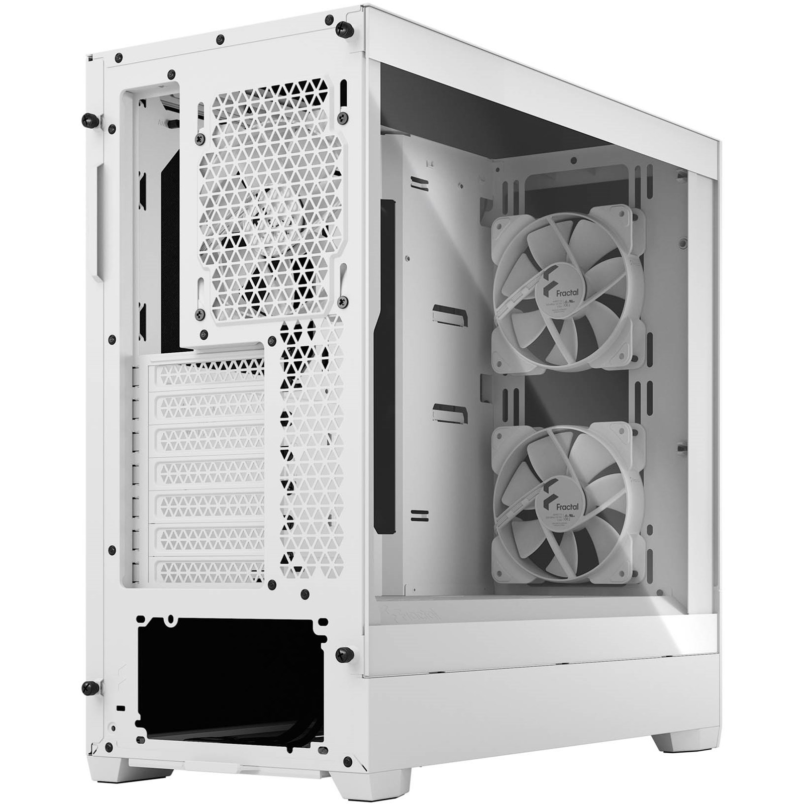 Fractal Design Pop Silent Mid Tower Case - White