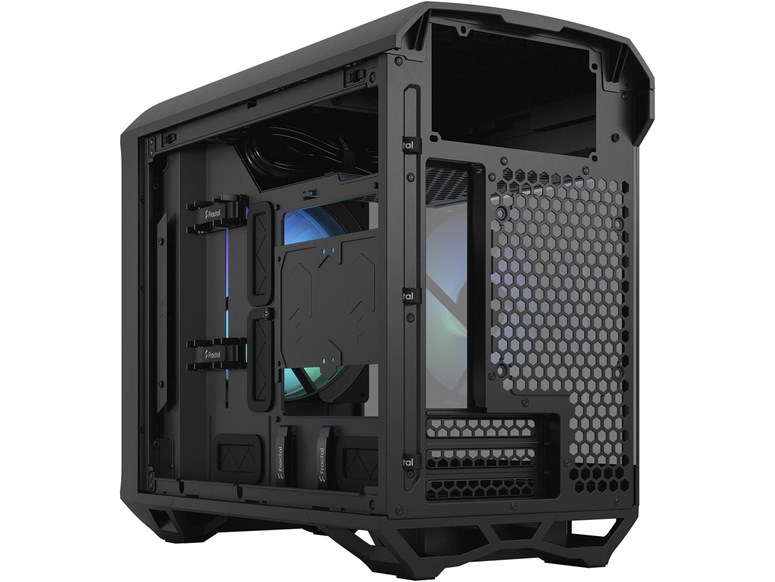 Fractal Design Torrent Nano Rgb Tg Itx Case - Black Usb 3.0