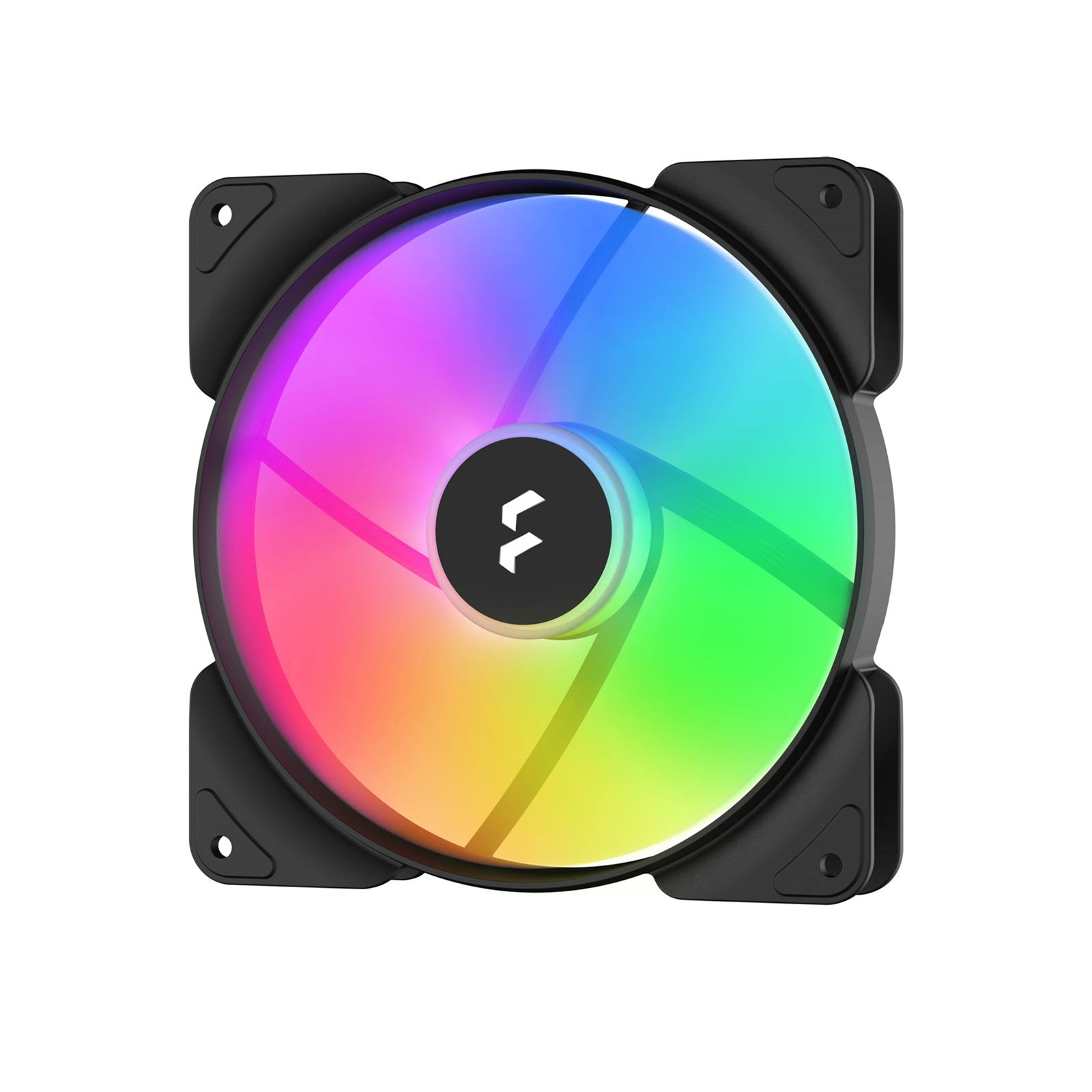 Fractal Design Aspect 14 RGB 140mm Triple Pack of PWM Chassis Fans in Black