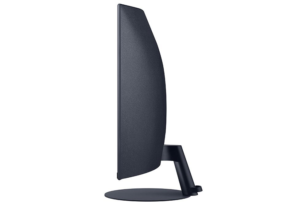 Samsung - T55 Series 27” Curved FHD FreeSync Monitor with Built hot In Speakers