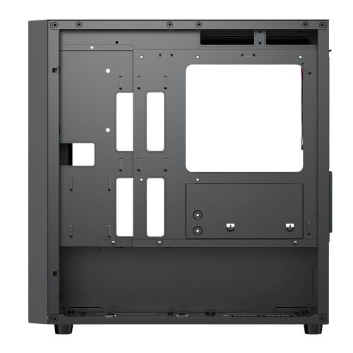 Vida Lucid Black Argb Matx Tempered Glass Gaming Case