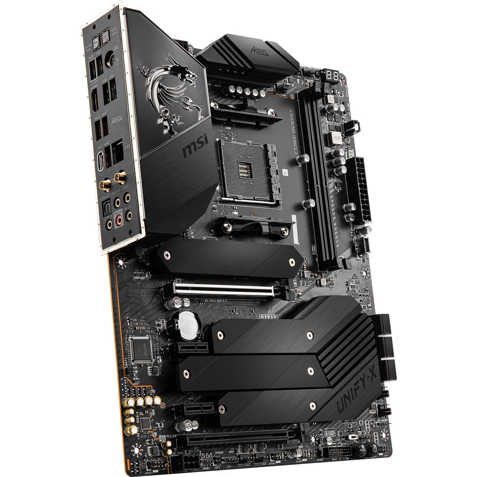 MSI MEG B550 UNIFY-X AMD Socket AM4 Motherboard