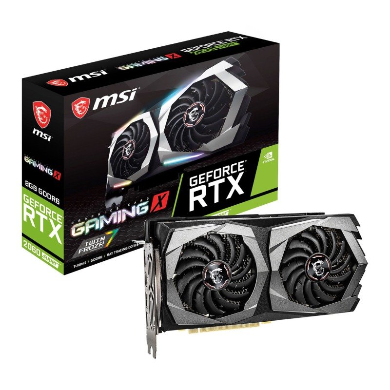 MSI GeForce RTX 2060 SUPER GAMING X 8GB Retail Graphics Card