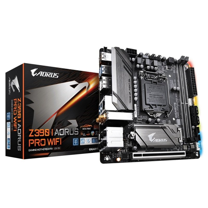 Gigabyte Z390 I AORUS PRO WIFI LGA 1151 DDR4 mITX Retail Motherboard