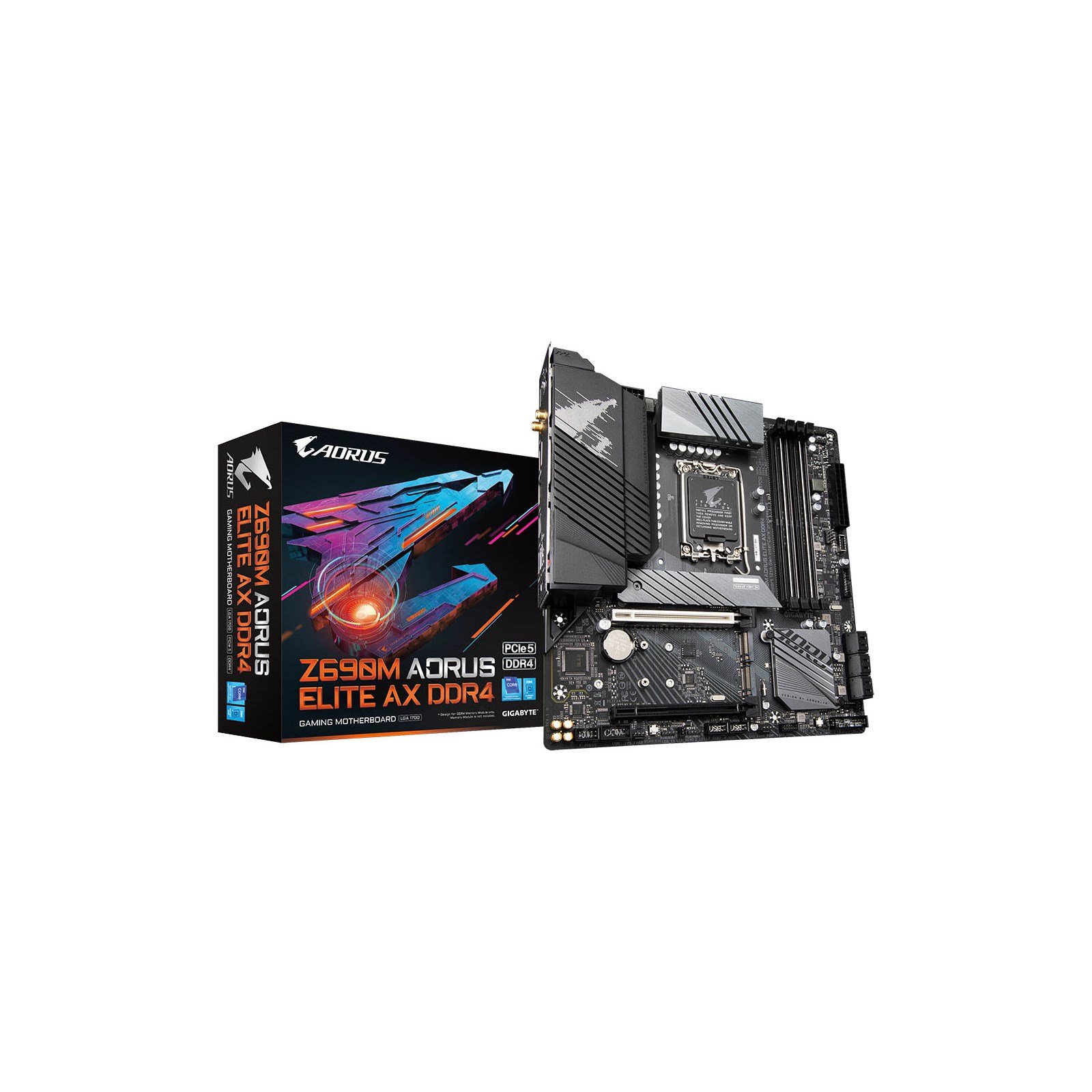 Gigabyte Z690M AORUS ELITE AX DDR4 Motherboard