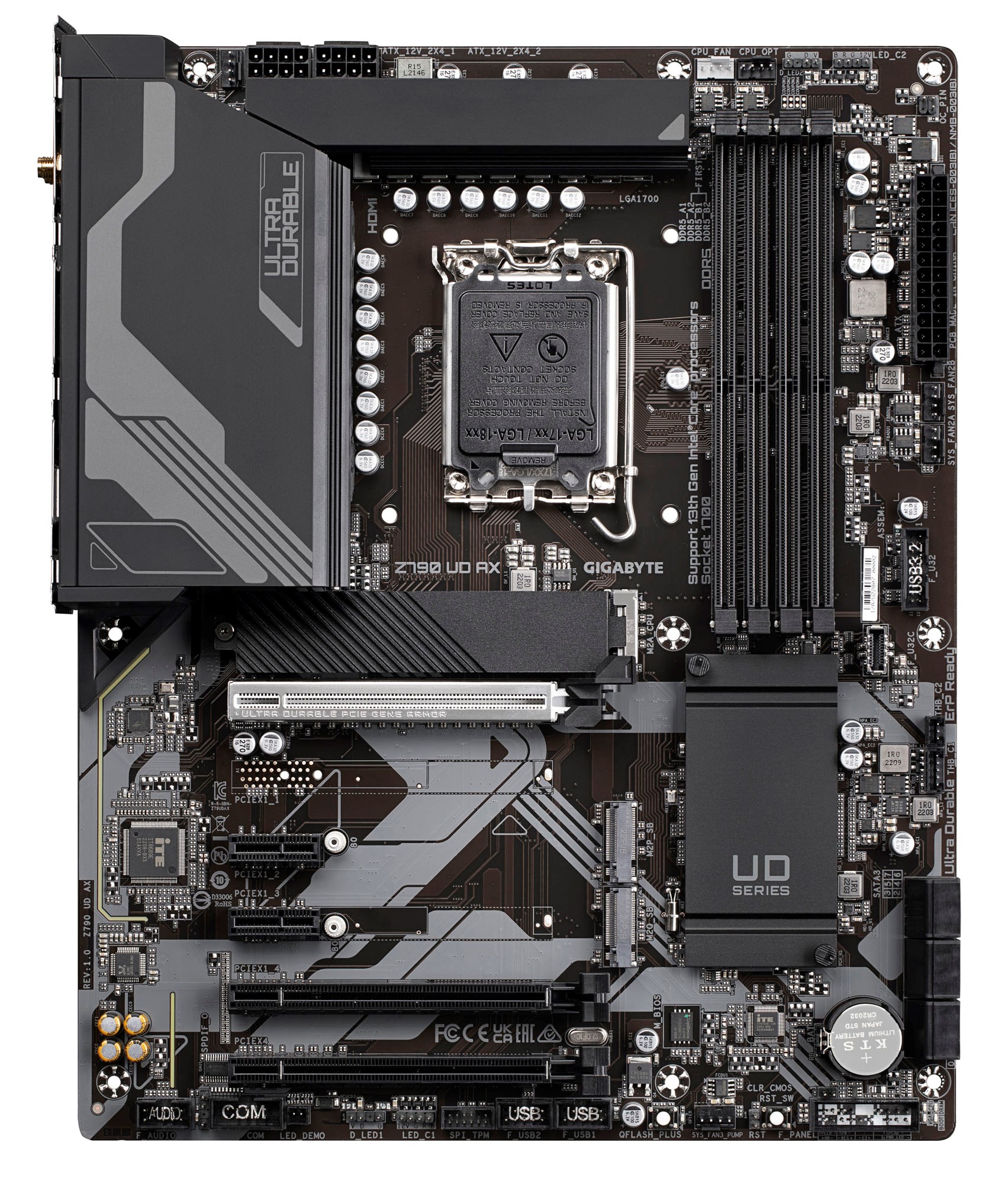 Gigabyte Z790 UD AX ATX Motherboard Intel LGA 1700 Socket